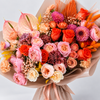 Coral Sunset Bouquet