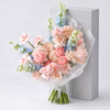 Baby Blush | Pink & Blue Flower Bouquet