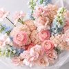 Baby Blush | Pink & Blue Flower Bouquet