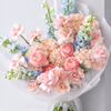 Baby Blush | Pink & Blue Flower Bouquet