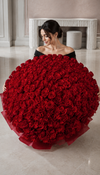 The Grand Red Rose Cloud | Luxury XL Rose Bouquet