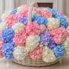 Hydrangea Heaven | Oversized Floral Basket