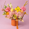 Sunset Sorbet | Colorful Fresh Flower Box for Graduation